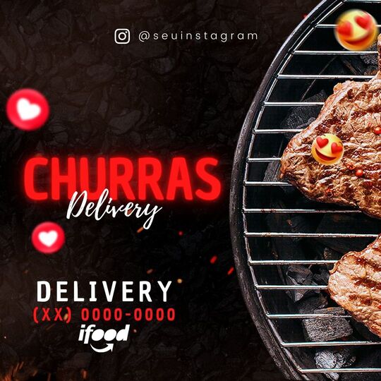 Pizza GG Pizzarias Social Media PSD Editável Deliverys [download